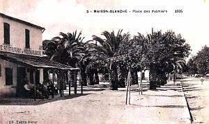 MAISON-BLANCHE - PLACE DES PALMIERS - 1935